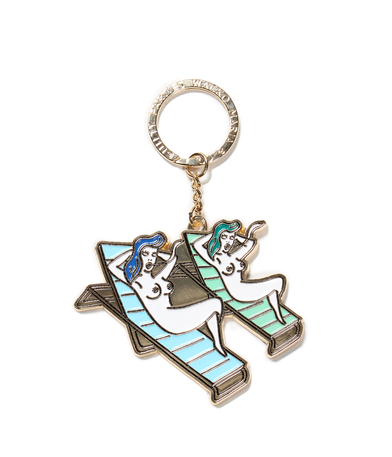 wacko Maria 世界平和プロジェクトKEY RING (TYPE-4) - キーホルダー