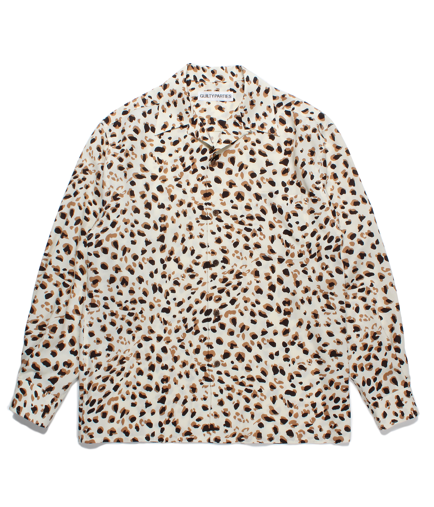 wacko maria LEOPARD OPEN COLLAR SHIRT Xl - シャツ