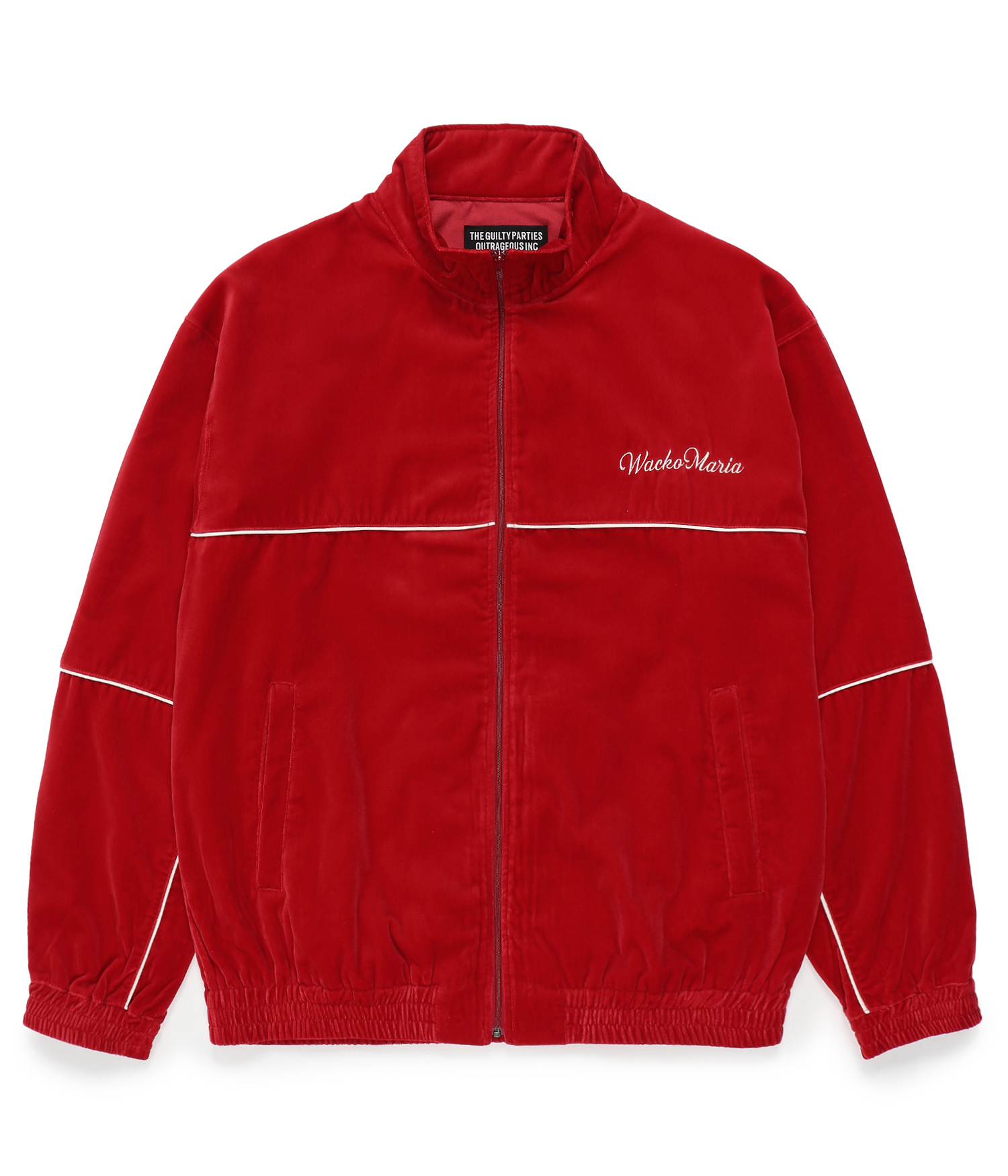 選べる配送時期 WACKO MARIA 22FW VELVET TRACK JACKET | doppocucina