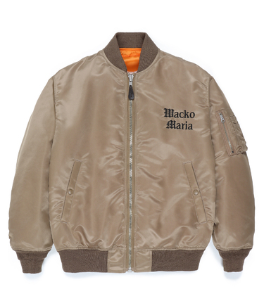 WACKO MARIA NASSAU JACKET (BROWN)-