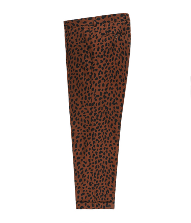 LEOPARD PLEATED TROUSERS (TYPE-2)
