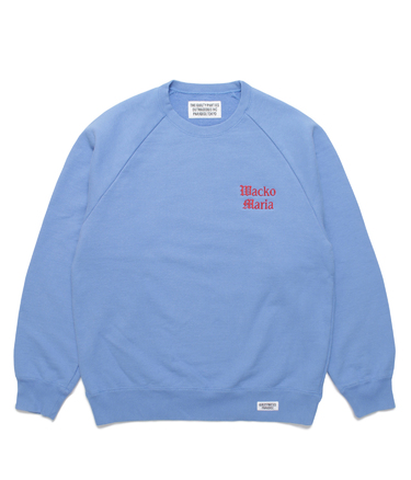WASHED HEAVY WEIGHT CREW NECK SWEAT SHIRT